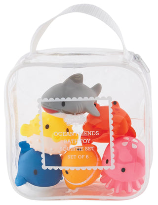 Ocean Friends Bath Toy Squirtie Set, Mud Pie, Bath, Bath Time, Bath Toy, Bathing, Bathtime, cf-type-bathtoy, cf-vendor-mud-pie, CM22, EB Boys, EB Girls, JAN23, Mermaid Bath Toy, Mud Pie, Mud 