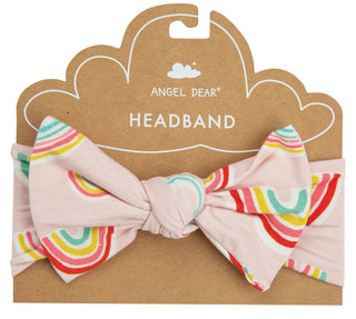 Angel Dear Pink Rainbows Knot Headband, Angel Dear, Angel Dear, Angel Dear Bow, Angel Dear Fall 2020, Angel Dear Headband, Angel Dear Knot Headband, Angel Dear Pink Rainbows, Angel Dear Pink 