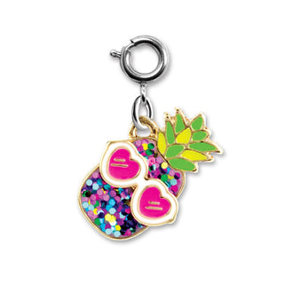 Charm It! Glitter Pineapple Charm, Charm It!, cf-type-charms-&-pendants, cf-vendor-charm-it, Charm Bracelet, Charm It Charms, Charm It!, Charm It! Glitter Pineapple Charm, Charms, High Intenc