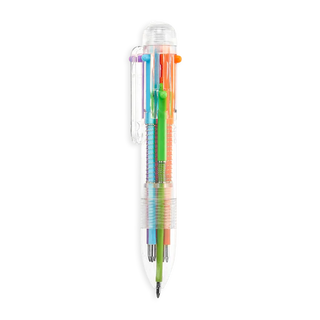 Ooly Color Click 6-in-1 Mini Ballpoint Pen, Ooly, Art Supplies, Camp Gift, Camp Gifts, Color Click 6-in-1 Mini Ballpoint Pen, EB Boys, EB Girls, ift, Ooly, School Supplies, Toys, Tween Gift, 
