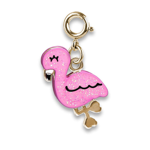 Charm It! Gold Flamingo Charm, Charm It!, cf-type-charms-&-pendants, cf-vendor-charm-it, Charm Bracelet, Charm It Charms, Charm It!, Charm It! Gold Flamingo Charm, Charms, High Intencity, Cha