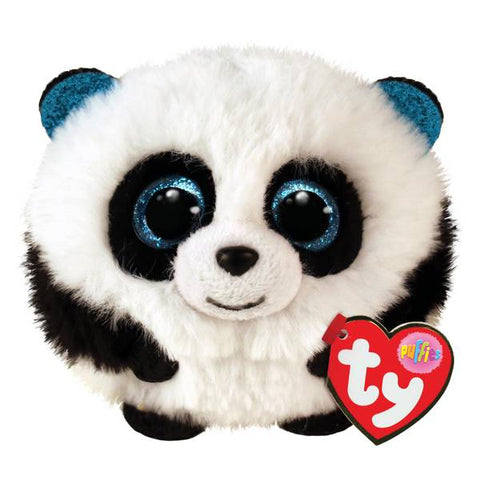 Bamboo the Panda Puffie, Ty Inc, Bamboo the Panda Puffie, Beanie Ball, cf-type-stuffed-animal, cf-vendor-ty-inc, Panda, Puffie, Stuffed Animal, Ty, Ty Bamboo, Ty Beanie Ball, Ty Inc, Ty Inc P