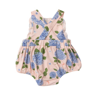 Angel Dear Hydrangea Bamboo Ruffle Bubble, Angel Dear, Angel Dear, Angel Dear Bamboo Ruffle Bubble, Angel Dear Bubble, Angel Dear Hydrangea, Angel Dear Romper, Angel Dear SS22, Bubble, Bubble