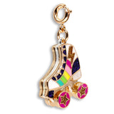 Charm It! Gold Rainbow Rollerskate Charm, Charm It!, Charm Bracelet, Charm It Charms, Charm It!, Charms, High Intencity, Rollerskate, Charms & Pendants - Basically Bows & Bowties