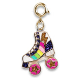 Charm It! Gold Rainbow Rollerskate Charm, Charm It!, Charm Bracelet, Charm It Charms, Charm It!, Charms, High Intencity, Rollerskate, Charms & Pendants - Basically Bows & Bowties