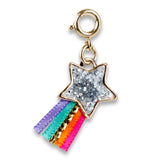 Charm It! Gold Glitter Shooting Star Charm, Charm It!, cf-type-charms-&-pendants, cf-vendor-charm-it, Charm Bracelet, Charm It Charms, Charm It!, Charm It! Gold Glitter Shooting Star Charm, C