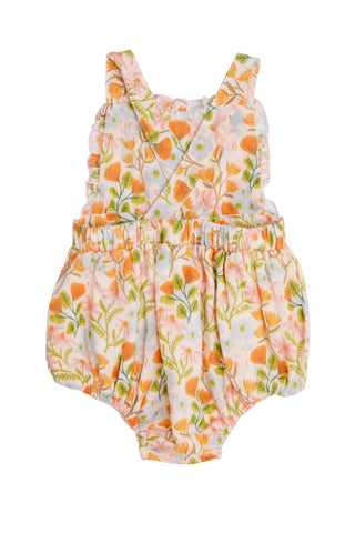 Angel Dear Honest Earth Muslin Ruffle Bib Bubble, Angel Dear, angel Dear, Angel Dear Bubble, Angel Dear Bubble Romper, Angel Dear Honest Earth, Angel dear Spring 2021, CM22, JAN23, Bubble Rom
