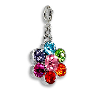 Charm It! Rainbow Daisy Charm, Charm It!, cf-type-charms-&-pendants, cf-vendor-charm-it, Charm Bracelet, Charm It Charms, Charm It!, Charm It! Rainbow Daisy Charm, Charms, High Intencity, Cha