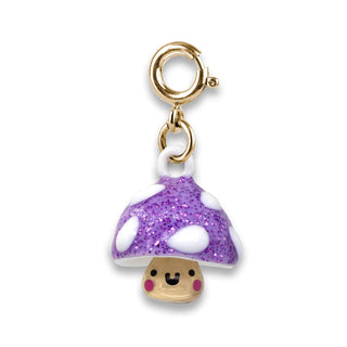 Charm It! Gold Glitter Mushroom Charm, Charm It!, cf-type-charms-&-pendants, cf-vendor-charm-it, Charm Bracelet, Charm It Charms, Charm It!, Charms, High Intencity, Mushroom, Charms & Pendant