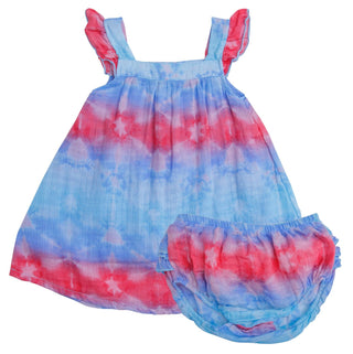 Angel Dear Multi Shibori Muslin Sundress, Angel Dear, Angel Dear, Angel Dear Dress, Angel Dear Multi Shibori, Angel Dear Multi Shibori Sundress, Angel Dear Spring 2021, Angel Dear Sundress, A