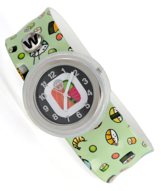Watchitude Sushi Slap Watch, Watchitude, Cyber Monday, Groovie, Slap Watch, Sushi, Tween Gift, Watch, Watches, Watchitude, Watchitude Sushi Slap Watch, Watchitude Watch, Watch - Basically Bow