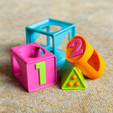 Fat Brain Toy Co Smarty Cube 1-2-3, Fat Brain Toy Company, Baby Toy, Brainteaser, Brainteasing game, Coggy, Fat Brain Toy Co Smarty Cube 1-2-3, Fat Brain Toy Company, Toy, Toys, Toys - Basica