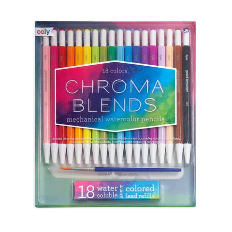 Ooly Chroma Blends Mechanical Watercolor Pencils, Ooly, Art Supplies, Camp Gift, Camp Gifts, Chroma Blends Mechanical Watercolor Pencils, Mechanical Pencils, Ooly, Ooly Watercolor Pencils, Sc