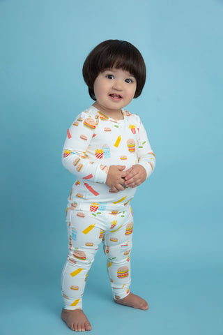 Angel Dear Burger Joint Bamboo Lounge Wear Set, Angel Dear, angel Dear, Angel Dear Bamboo Lounge Wear Set, Angel Dear Burger Joint, Angel Dear Burger Joint Bamboo Lounge Wear Set, Angel Dear 