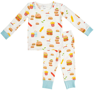 Angel Dear Burger Joint Bamboo Lounge Wear Set, Angel Dear, angel Dear, Angel Dear Bamboo Lounge Wear Set, Angel Dear Burger Joint, Angel Dear Burger Joint Bamboo Lounge Wear Set, Angel Dear 
