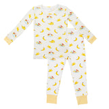 Angel Dear Banana Split Lounge Wear Set, Angel Dear, angel Dear, Angel Dear Banana Split, Angel Dear Fall 2021, Angel Dear Lounge Wear Set, Angel Dear loungewear, Angel Dear Pajama Set, Angel