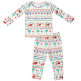 Angel Dear California Fair Isle Thermal Lounge Wear Set, Angel Dear, All Things Holiday, angel Dear, Angel Dear California Fair Isle, Angel Dear Christmas, Angel Dear Holiday 2021, Angel Dear