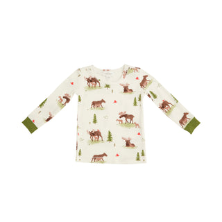 Angel Dear Moose White Lounge Wear Set, Angel Dear, angel Dear, Angel Dear Fall 2021, Angel Dear Lounge Wear Set, Angel Dear loungewear, Angel Dear Moose, Angel Dear Moose White Lounge Wear S