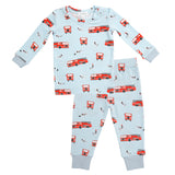 Angel Dear Firetruck Lounge Wear Set, Angel Dear, angel Dear, Angel Dear Fall 2021, Angel Dear Firetruck, Angel Dear Lounge Wear Set, Angel Dear loungewear, Angel Dear Pajama Set, Angel Dear 