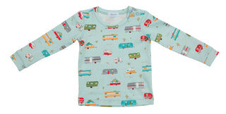 Angel Dear Happy Campers Bamboo Lounge Wear Set, Angel Dear, angel Dear, Angel Dear Bamboo Lounge Wear Set, Angel Dear Campers, Angel Dear Fall 2020, angel dear fall 2020 loungewear, Angel De
