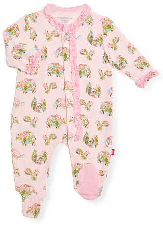 Magnetic Me Eden Modal Magnetic Footie, Magnificent Baby, Baby Shower, Baby Shower Gift, cf-size-9-12-months-no-ruffle, cf-type-footie, cf-vendor-magnificent-baby, Gift for Baby Shower, JAN23