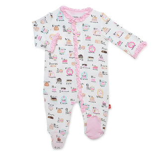 Magnetic Me Cake My Day Modal Magnetic Footie, Magnificent Baby, Baby Shower, Baby Shower Gift, Gift for Baby Shower, Magentic Me, Magnetic, Magnetic Footie, Magnetic Me, Magnetic Me by Magni