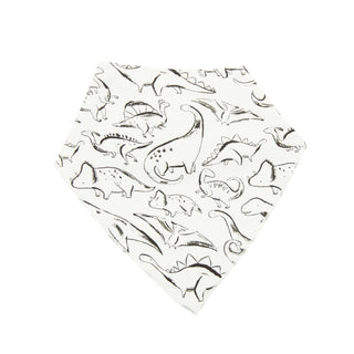 Angel Dear Black Dino Bandana Bib, Angel Dear, Angel Dear, Angel Dear Bandana Bib, Angel Dear Bib, Angel Dear Black Dino, Angel Dear Fall 2021, CM22, JAN23, Bib - Basically Bows & Bowties