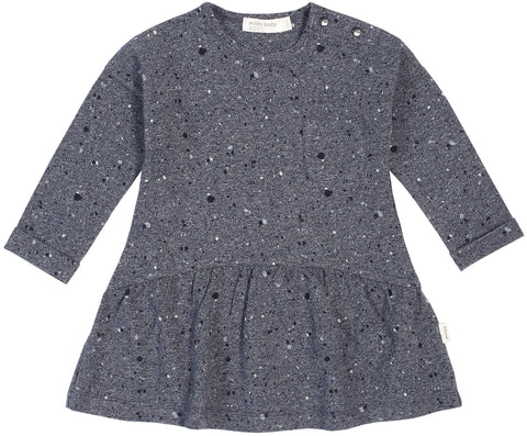 Miles Baby Dark Blue Long Sleeve Knit Dress, Miles Baby, cf-size-4, cf-size-5, cf-type-dress, cf-vendor-miles-baby, Cyber Monday, Els PW 8258, End of Year, End of Year Sale, Knit Dress, Miles