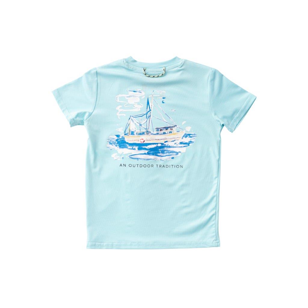 Prodoh Shrimp Boat S/S Performance T-Shirt - 6 Months