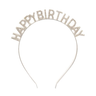 Great Pretenders Happy Birthday Rhinestone Headband, Great Pretenders, Birthday Girl, Birthday Headband, cf-type-headbands, cf-vendor-great-pretenders, EB Girls, Great Pretenders, Great Prete