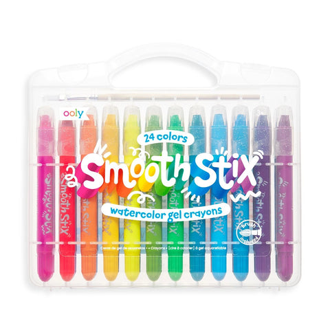 Ooly Smooth Stix Watercolor Gel Crayons, Ooly, Art Supplies, Camp Gift, Camp Gifts, ift, Ooly, Ooly Crayons, School Supplies, Smooth Stix Watercolor Gel Crayons, Stacking Crayons, Toys, Tween
