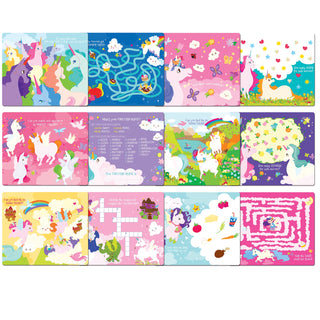 Dry Erase Activities to Go - Unicorn Fantasy, The Piggy Store, Activity Book, Coloring Book, Dry Erase Activities to Go, Dry Erase Activities to Go - Unicorn Fantasy, Dry Erase Activity Book,