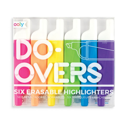 Ooly Do-Over Erasable Highlighters, Ooly, Arts, Arts & Crafts, Arts and Crafts, EB Boys, EB Girls, erasable highlighters, Erasable Markers, Ooly, Ooly Do-Over Erasable Highlighters, ooly high