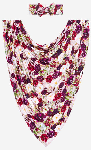 Posh Peanut Gracie Floral Swaddle & Headband Set, Posh Peanut, Cyber Monday, Posh Peanut, Posh Peanut Gracie Floral, Posh Peanut Gracie Floral Swaddle & Headband Set, Posh Peanut Gracie Flora