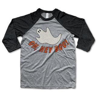 Rivet Apparel Hey Boo Baseball Tee, Rivet Apparel Co., Halloween, Halloween Shirt, Halloween Spooky Sale, Halloween Tee, Halloween Top, Halloween TShirt, Hey Boo Baseball Tee, Rivet Apparel, 