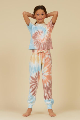 Vintage Havana Riviera T/D Pocket Detail Burnout Jogger, Vintage Havana, cf-size-large-14, cf-size-medium-10-12, cf-size-small-7-8, cf-size-xlarge-16, cf-type-bottom, cf-vendor-vintage-havana