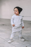 Little Bipsy Pocket Pullover - Light Heather Grey, Little Bipsy Collection, cf-size-12-18-months, cf-size-9-10y, cf-type-pullover, cf-vendor-little-bipsy-collection, CM22, JAN23, Light Heathe