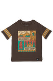 RAGS Retro Sleeve Kids Tee - Wilderness Rags Camp, RAGS, CM22, MovingSummer2022, RAGS, RAGS Kids Tee, RAGS Retro Sleeve Kids Tee, Rags SS22, Rags T-shirt, Rags Tee, Rags to Raches, Rags Wilde