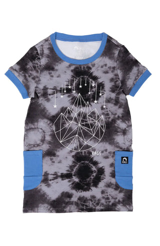 RAGS Drop Pocket Dress - Geo Star - Tie-Dye, RAGS, cf-size-2t, cf-size-3-4y, cf-size-5-6y, cf-size-7-8y, cf-type-dresses, cf-vendor-rags, CM22, JAN23, RAGS, RAGS Dress, RAGS Drop Pocket Dress