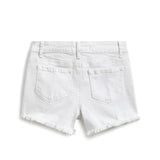 Tractr Girls White Fray w/Destruction Brittany Shorts, Tractr, Brittany Fray Shorts, Frayed Shorts, Tractr, Tractr (7-14), Tractr Girls, Tractr Girls Brittany Shorts, Tractr Girls White Fray 