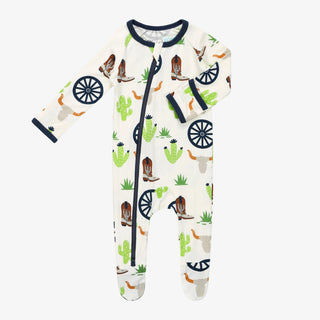 Bestaroo On the Range Footie, Bestaroo, Baby Shower, Baby Shower Gift, Besatroo Footie, Bestaroo, Bestaroo Boards & Buses Footie, Boy Baby Shower Gift, Cactus, Cactus Footie, CM22, Gift for B