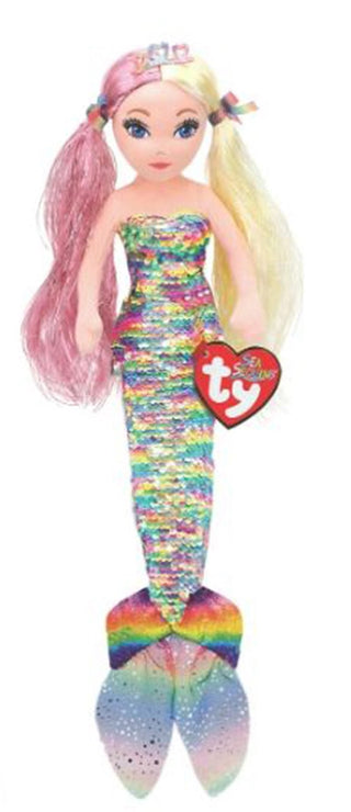 Ty Medium Reversible Sequin Mermaid - Anastasia, Ty Inc, Flip Sequin Ty, Flippable Sequin, Flippable Sequin Mermaid, Mermaid, Mermaid Ty, Reversible Sequin, Reversible Sequin Mermaid, Ty Flip