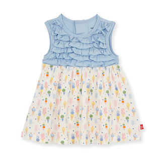 Magnetic Me Ice Ice Cream Baby Dress w/Ruffle Diaper Cover, Magnificent Baby, cf-size-0-3-months, cf-size-12-18-months, cf-size-9-12-months, cf-type-dress, cf-vendor-magnificent-baby, CM22, I