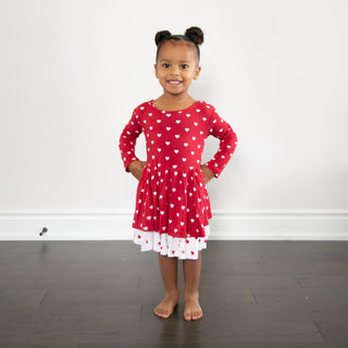 Love is in the Air Twirler, Hanlyn Collective, cf-size-6-12-months, cf-type-dresses, cf-vendor-hanlyn-collective, CM22, Hanlyn Collective, Hanlyn Collective Twirler Dress, Heart Dress, Twirl 