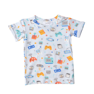 Angel Dear Retro Gaming S/S Loungewear Set, Angel Dear, Angel Dear, Angel Dear Loungewear Set, Angel Dear Pajama Set, Angel Dear Pajamas, Angel Dear Retro Gaming, Angel Dear SS22, cf-size-12-