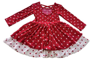 Love is in the Air Twirler, Hanlyn Collective, cf-size-6-12-months, cf-type-dresses, cf-vendor-hanlyn-collective, CM22, Hanlyn Collective, Hanlyn Collective Twirler Dress, Heart Dress, Twirl 