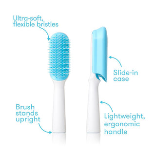 Frida Baby Detangler Hair Brush - Fine / Straight Hair, Frida, cf-type-hair-brush, cf-vendor-frida, Frida Baby, Fridababy, Fridababy Detangler Hair Brush, Fridababy Detangler Hair Brush - Fin