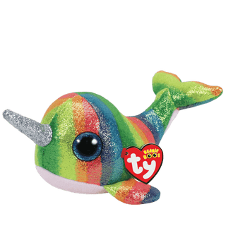 Ty Nori the Narwhal Beanie Boo - Small, Ty Inc, Beanie Boo, cf-type-beanie-boo, cf-vendor-ty-inc, Small Beanie Boo, Stuffed Animal, Ty, Ty Beanie Boo, Ty inc, Ty Nori the Narwhal Beanie Boo, 