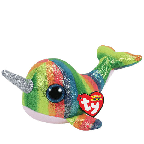 Ty Nori the Narwhal Beanie Boo - Small, Ty Inc, Beanie Boo, cf-type-beanie-boo, cf-vendor-ty-inc, Small Beanie Boo, Stuffed Animal, Ty, Ty Beanie Boo, Ty inc, Ty Nori the Narwhal Beanie Boo, 