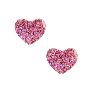Baby Bling Heart 2pk Clip Set - Pink Glitter, Baby Bling, Baby Baby Bling Headbands, Baby Bling, Baby Bling Clip Set, Baby Bling Clip Sets, Baby Bling Heart 2pk Clip Set, Baby Bling Valentine